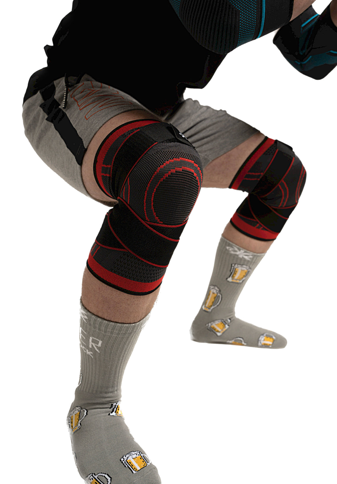 KXK Knee Sleeves (with straps)