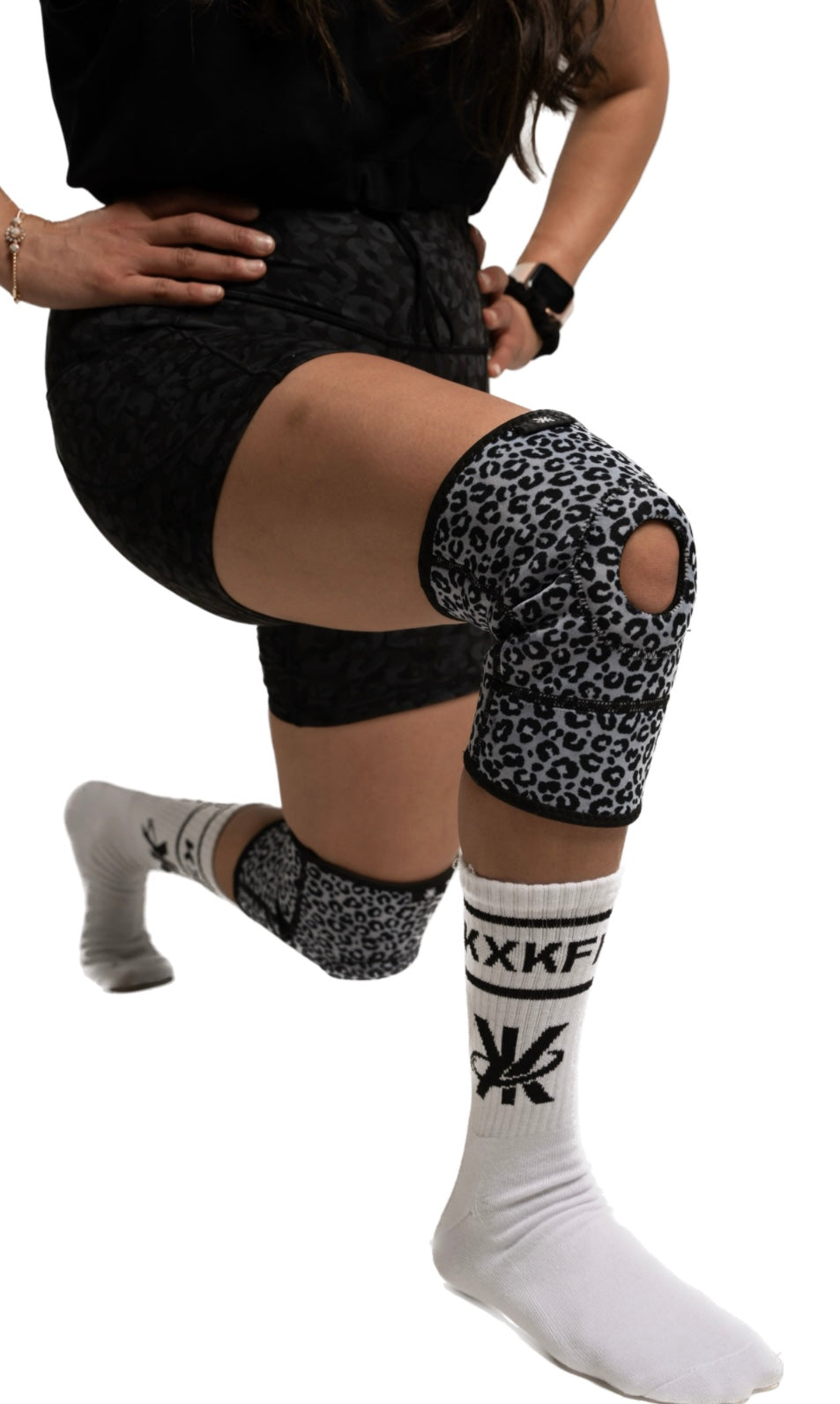 Leopard Knee Sleeves