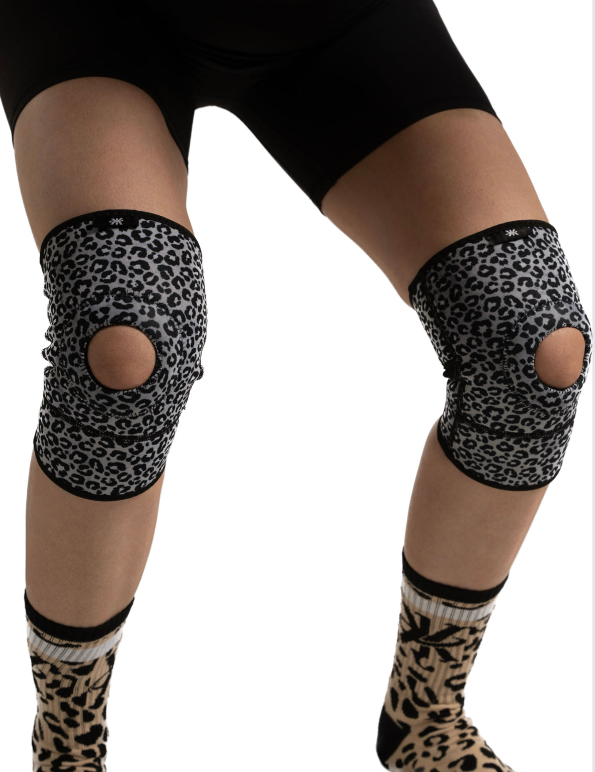 Leopard Knee Sleeves