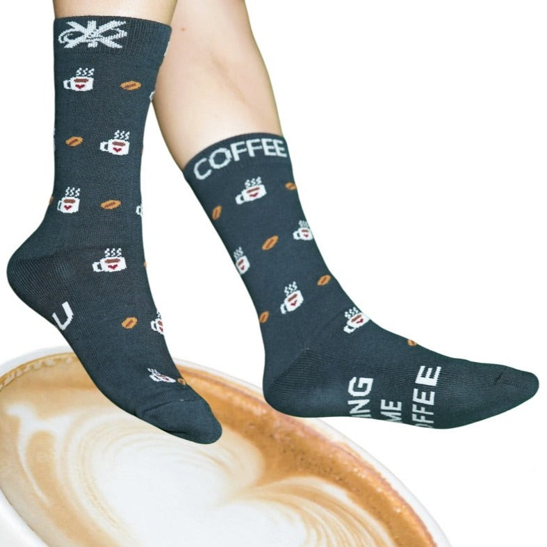 But First... COFFEE- KXK SOCKS